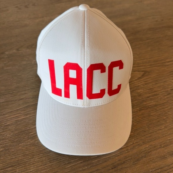 G/FORE LACC White & Red Golf Snapback-Los Angeles Country Club-One Ten Flex Fit